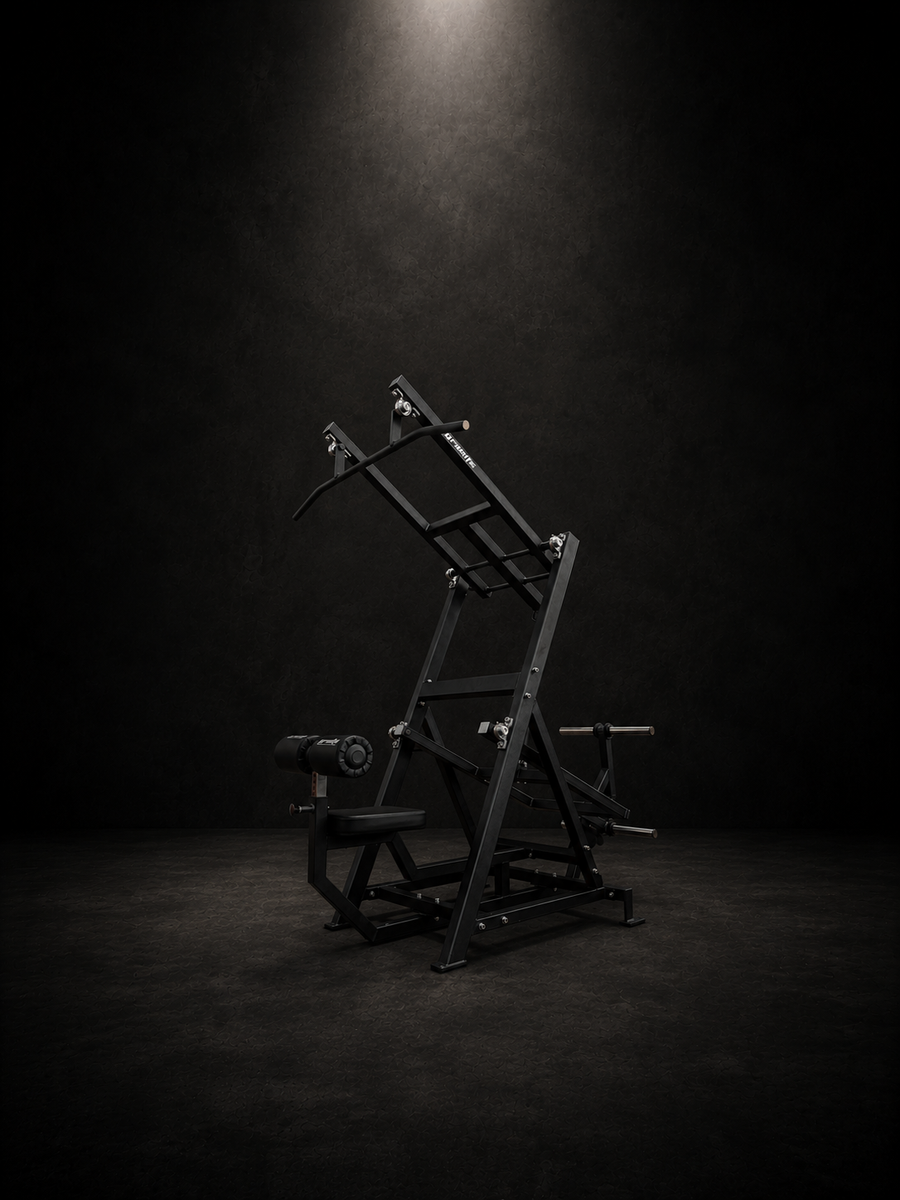 What is plate-loaded gym equipment?
