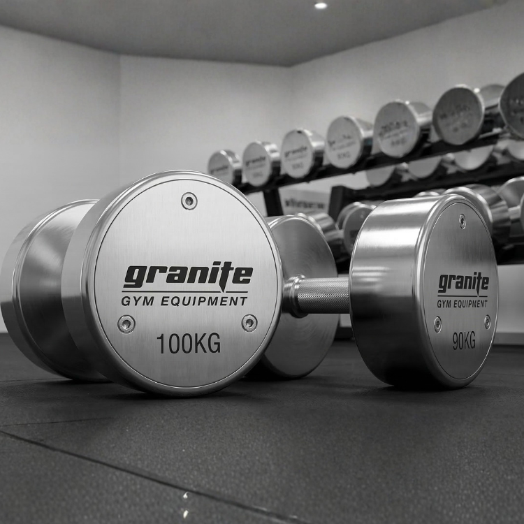 Granite Customisable Steel Dumbbells