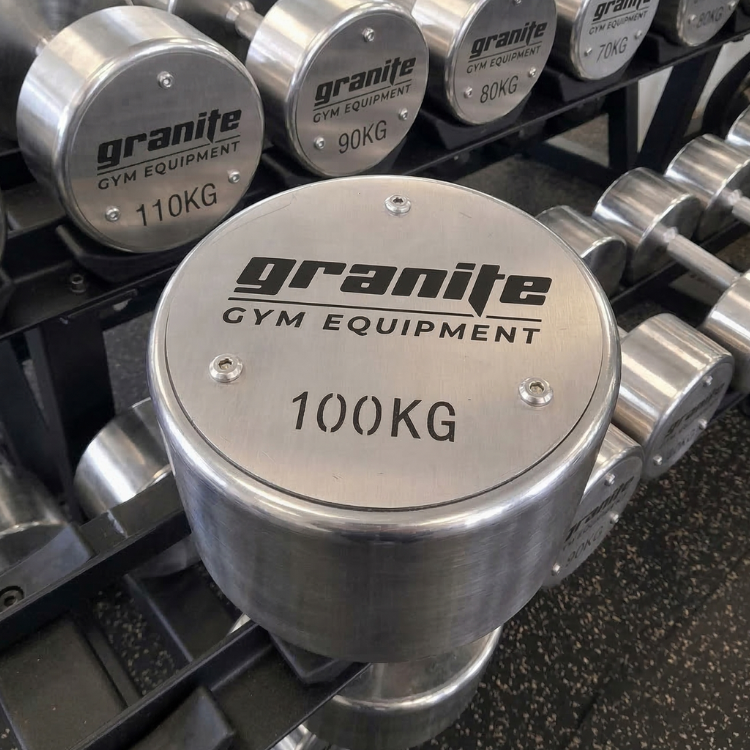 Granite Customisable Steel Dumbbells