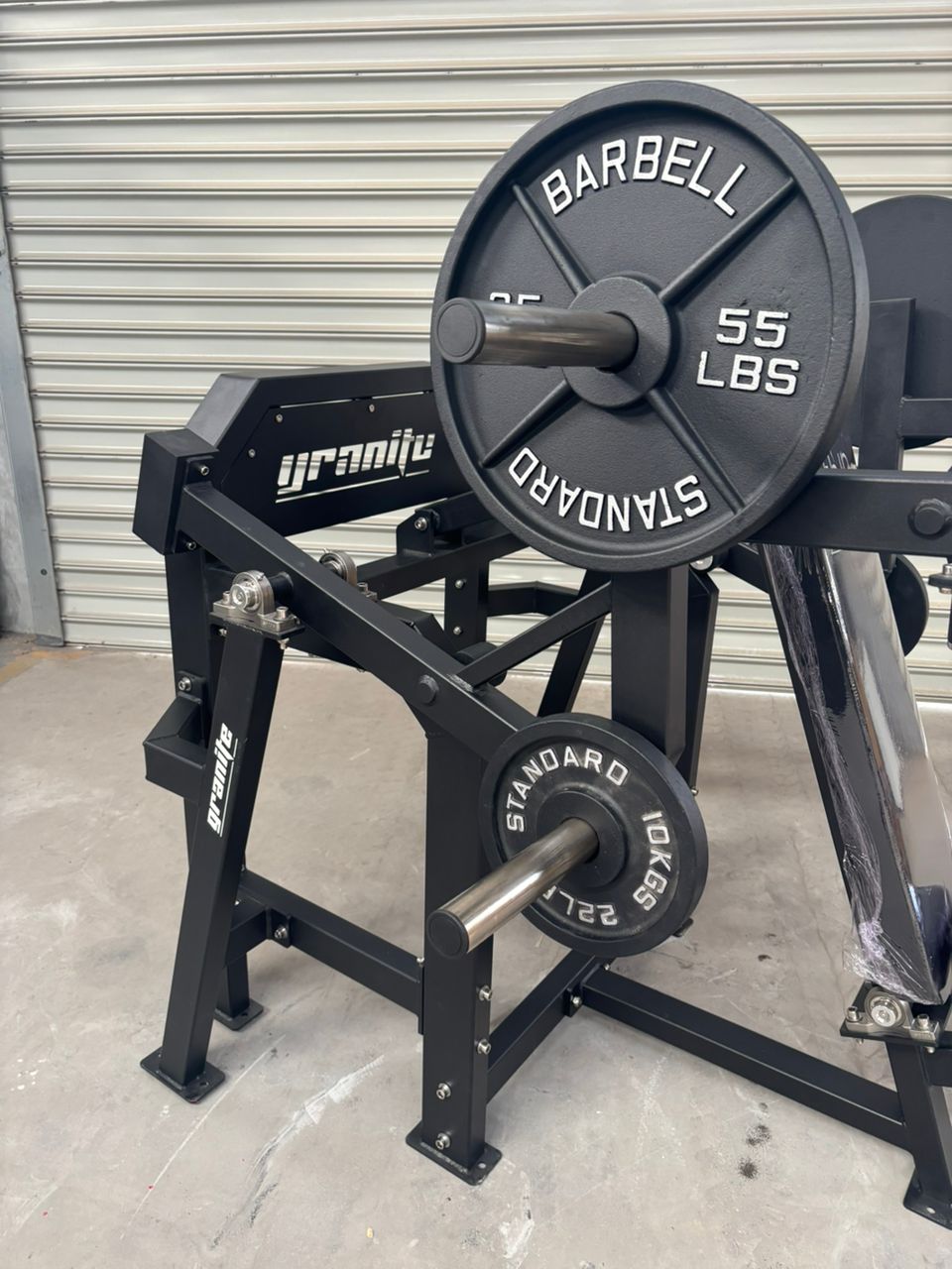 Granite Double Barrel Shoulder Press