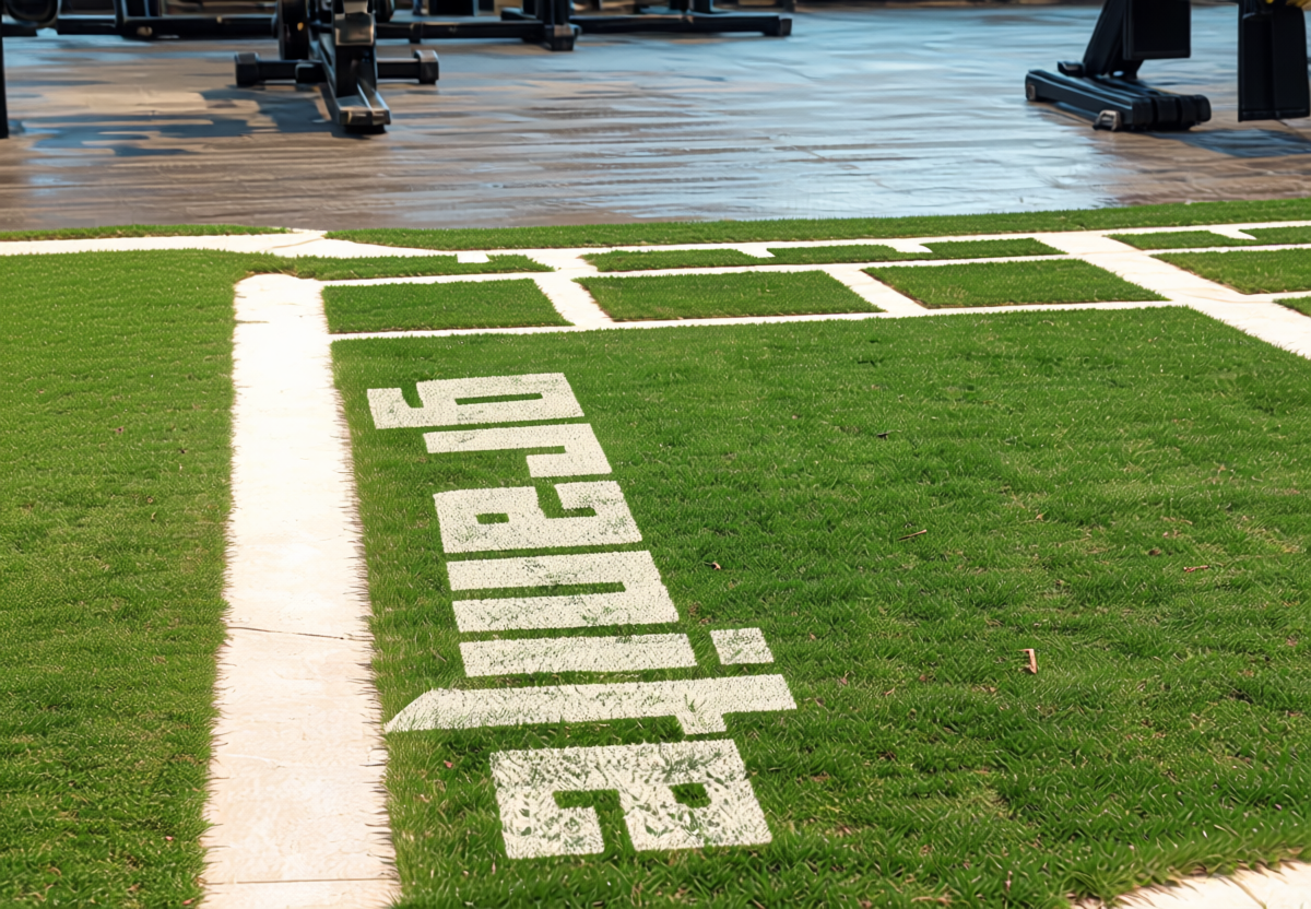 Granite Functional  Custom Astro Turf Track