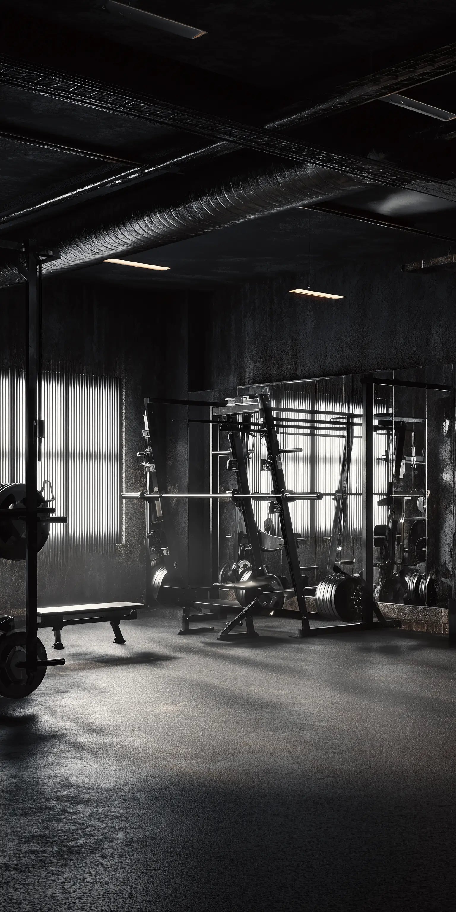 normannoblepearce_A_dark_and_grungy_gym_tones_of_grey_cinamatic_f8062f48-1cd4-4b53-be78-a62dfc50fe03.webp