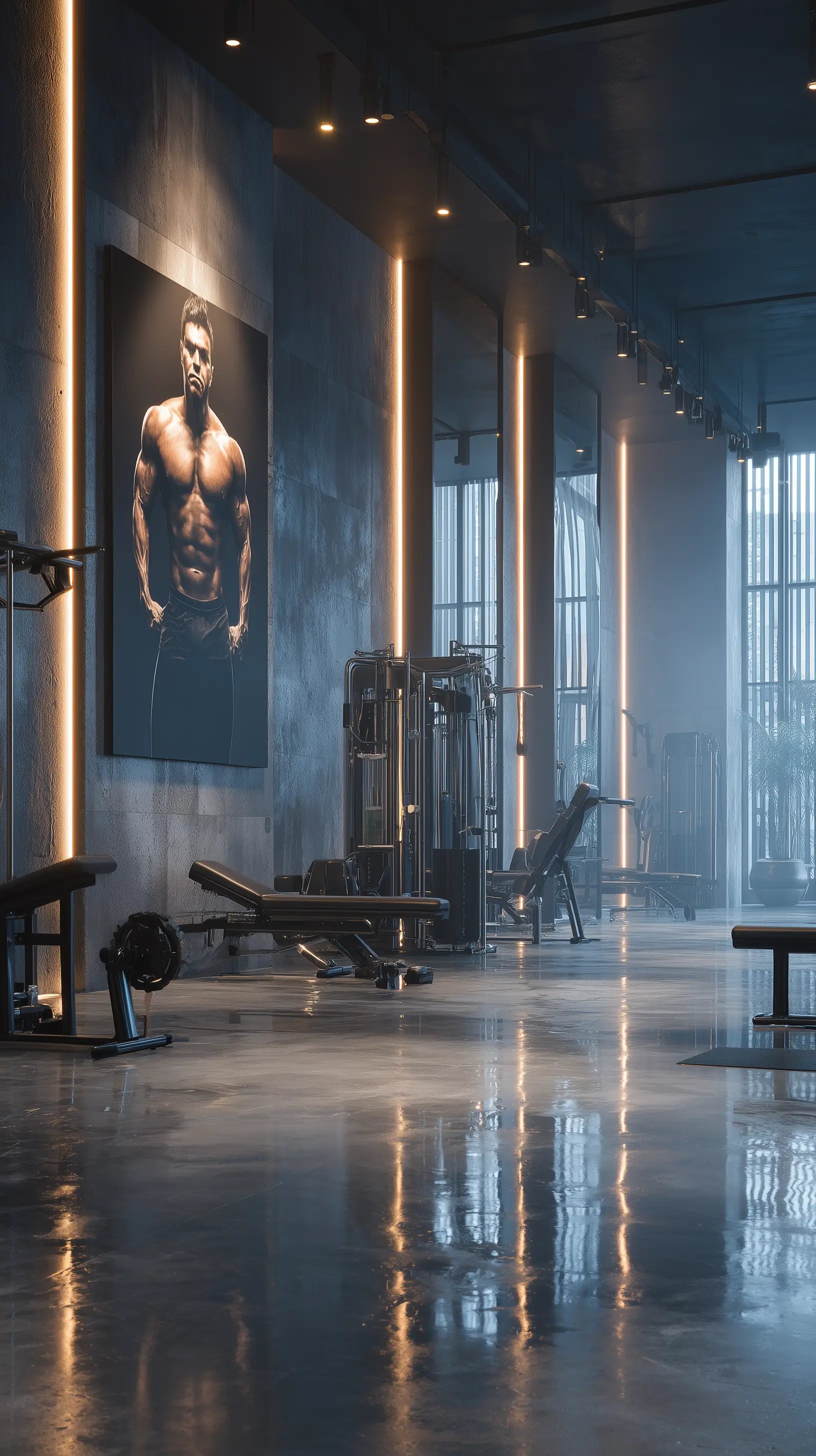 sahar02438_A_modern_futuristic_luxury_gym_with_minimalist_desig_3a90098d-7757-4d06-8b04-ab112c6cbdbe.webp