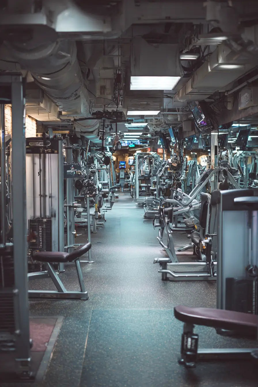 vishwadakshinah_photograph_of_a_gym_cluttered_with_too_many_mac_183008ec-2ca7-4328-b4a7-f92ed7e23651.webp